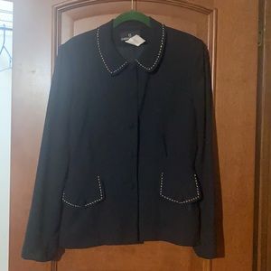 Black Carole Little Jacket size 8